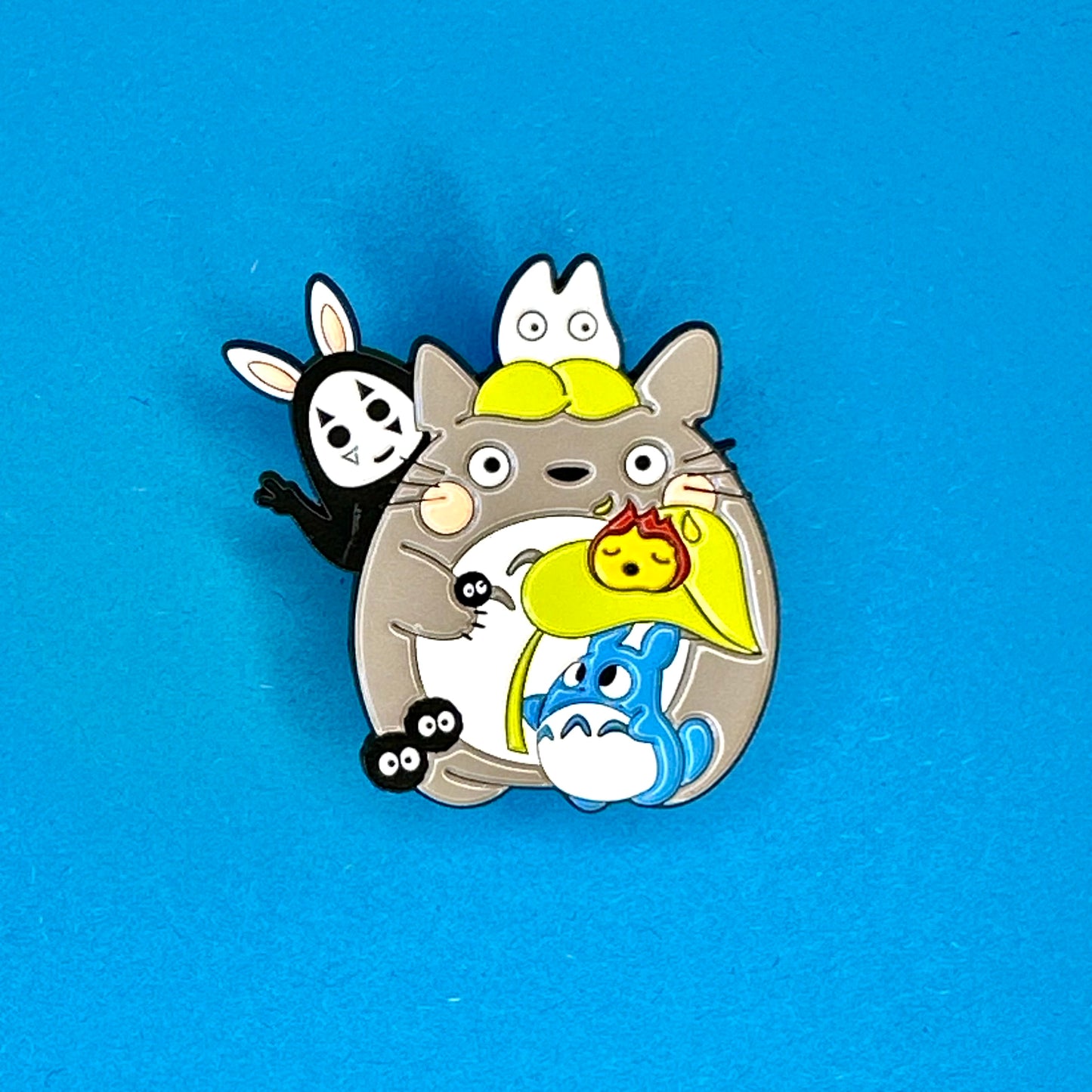 Studio Ghibli - Totoro & his Friends - Set of 3 Large Pin