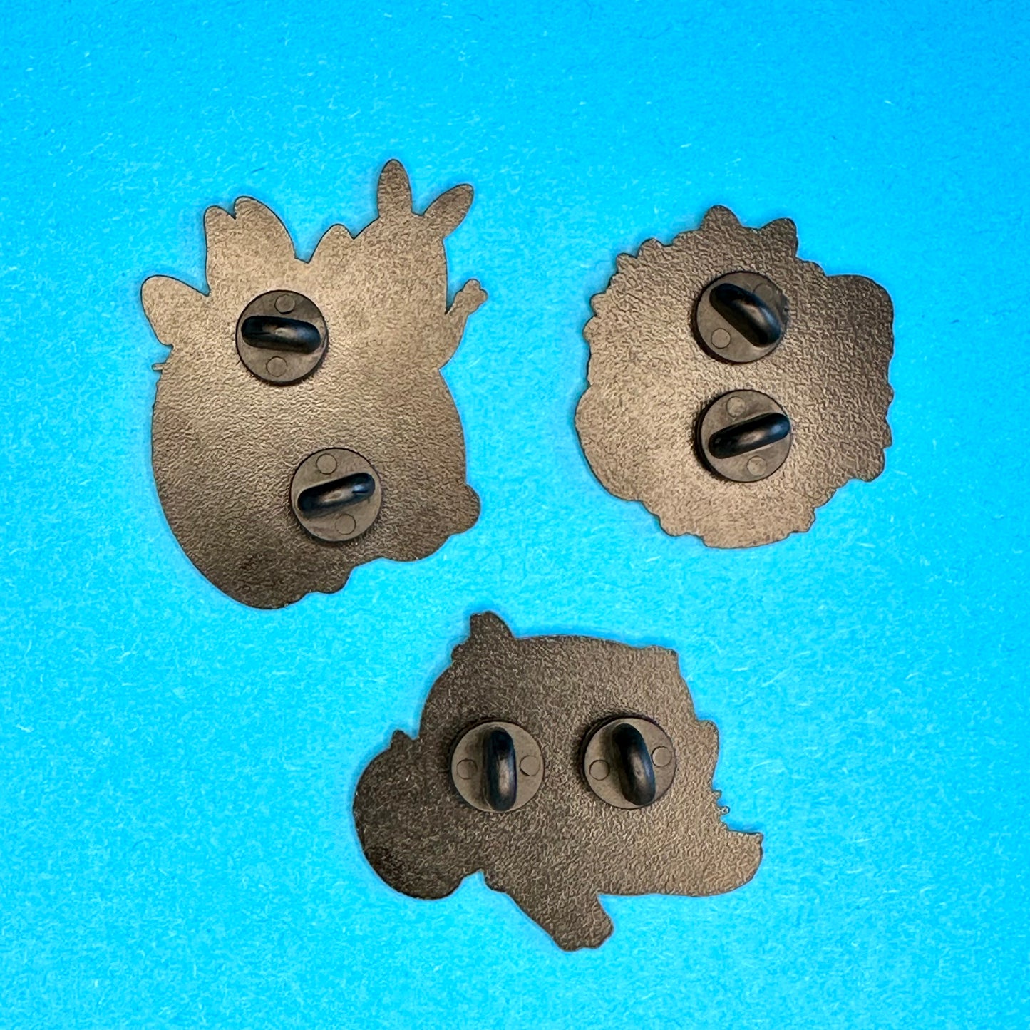 Studio Ghibli - Totoro & his Friends - Set of 3 Large Pin