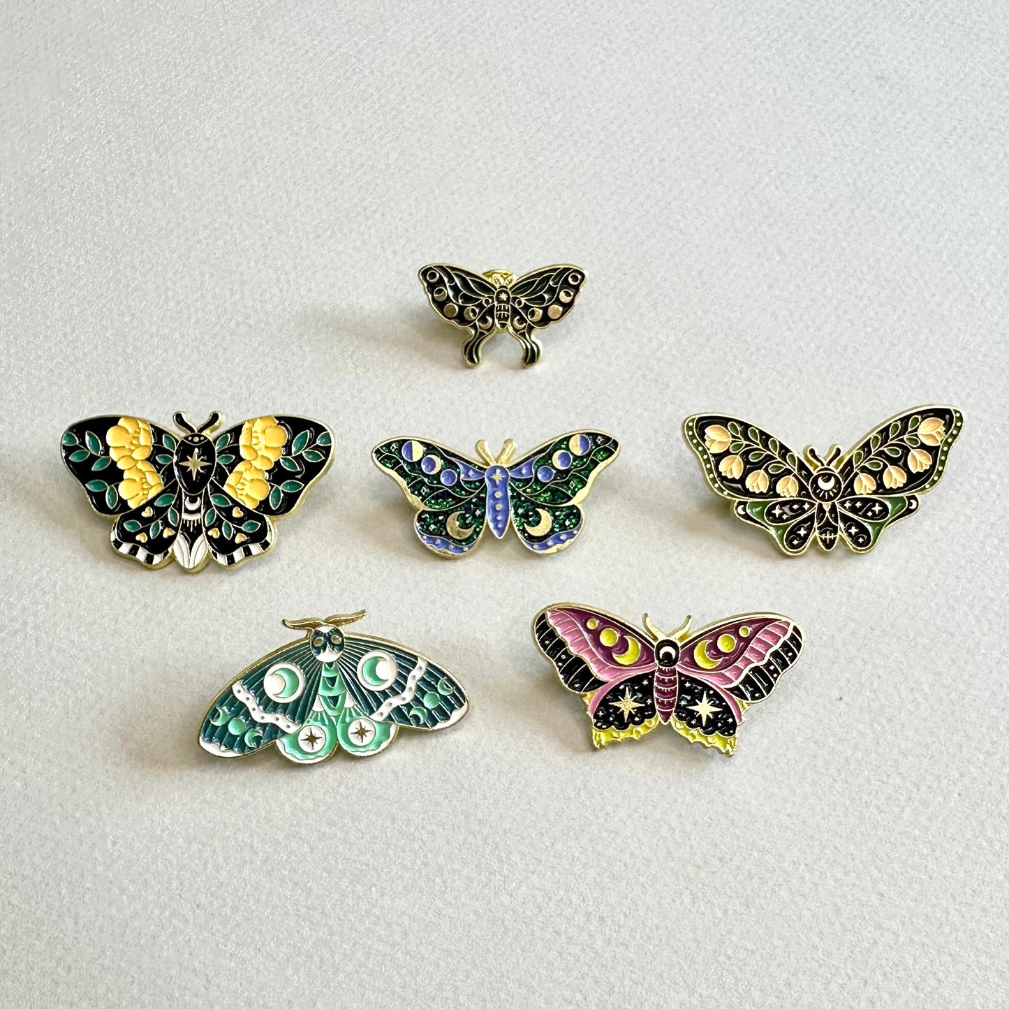 Set of 6 Butterflies