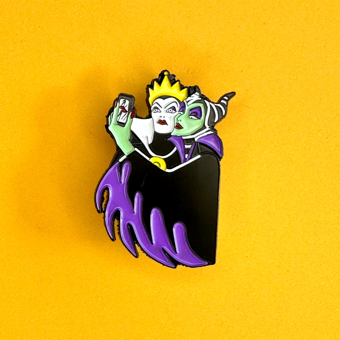 Maleficient & The Evil Queen taking a Selfie