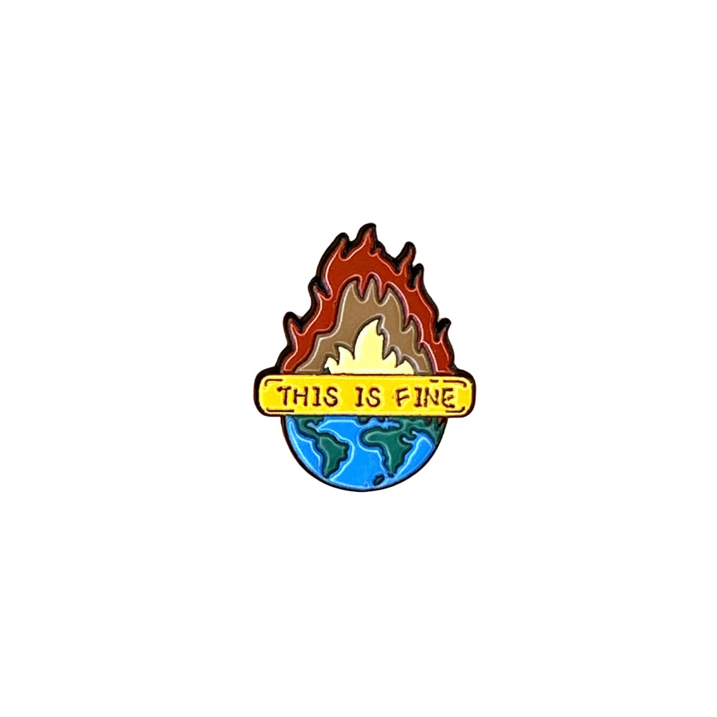 “This is Fine” Burning World