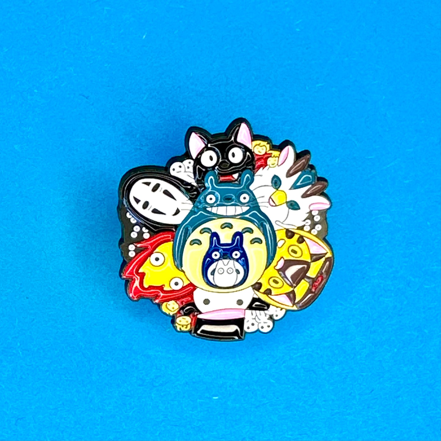 Studio Ghibli - Totoro & his Friends - Set of 3 Large Pin