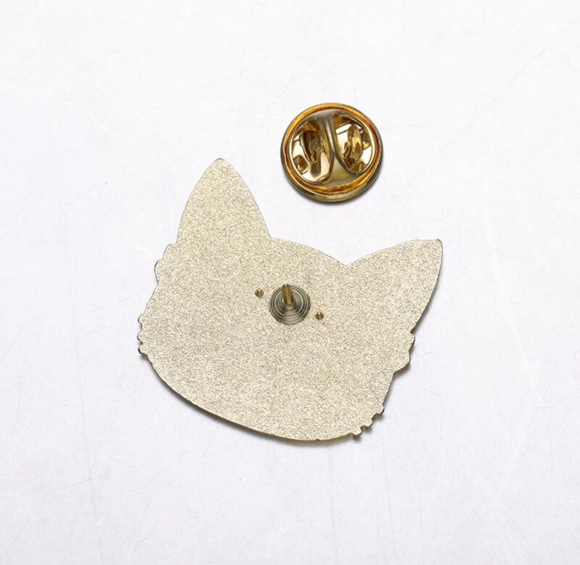 Cosmic Cat enamel pin - view 3