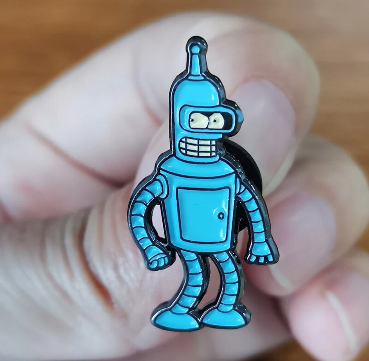 Futurama / Fry & Bender enamel pin - view 6