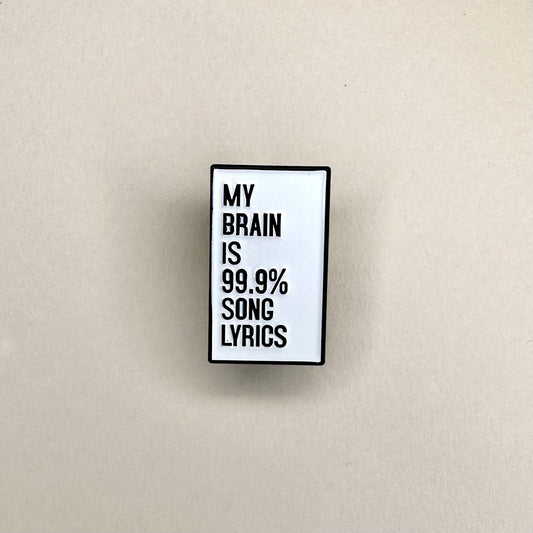 My Brain Is 99% Song Lyrics