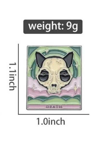 The Cat Tarot Collection enamel pin - view 17