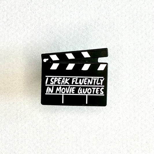 I speak fluently in movie quote