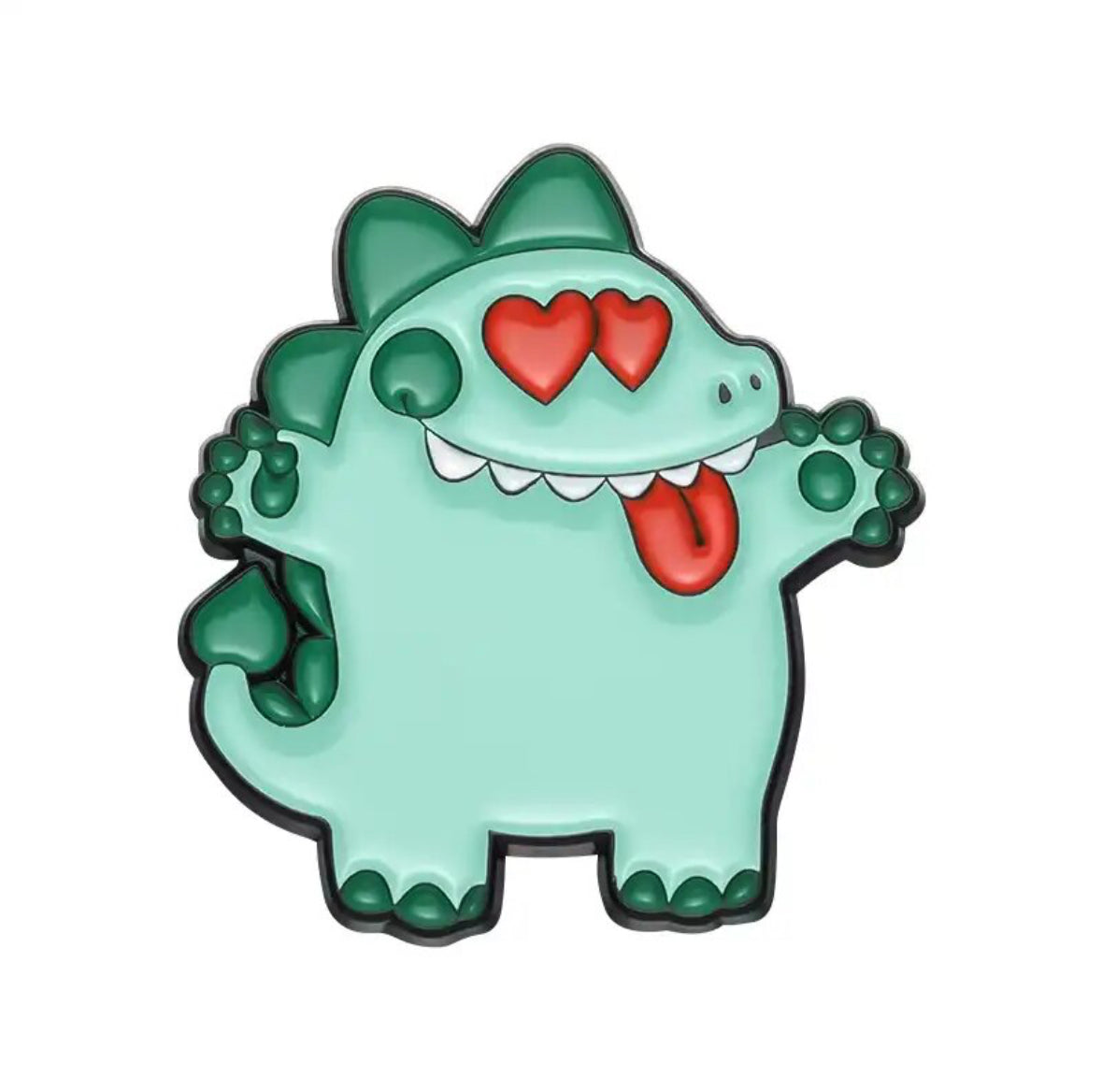 Dragon Lovers enamel pin - view 2