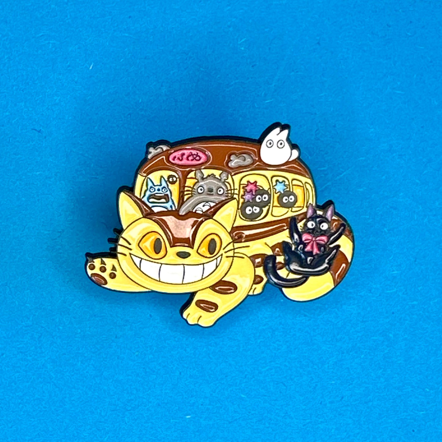Studio Ghibli - Totoro & his Friends - Set of 3 Large Pin