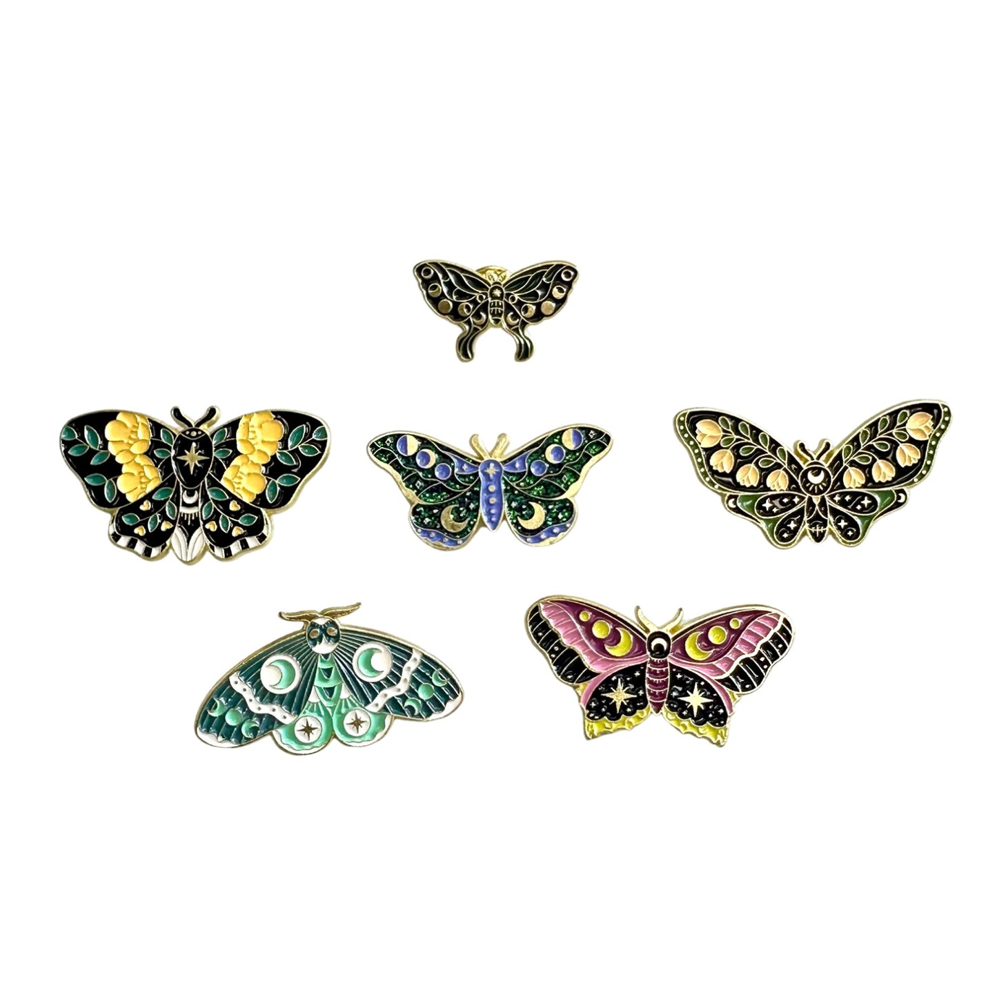 Set of 6 Butterflies