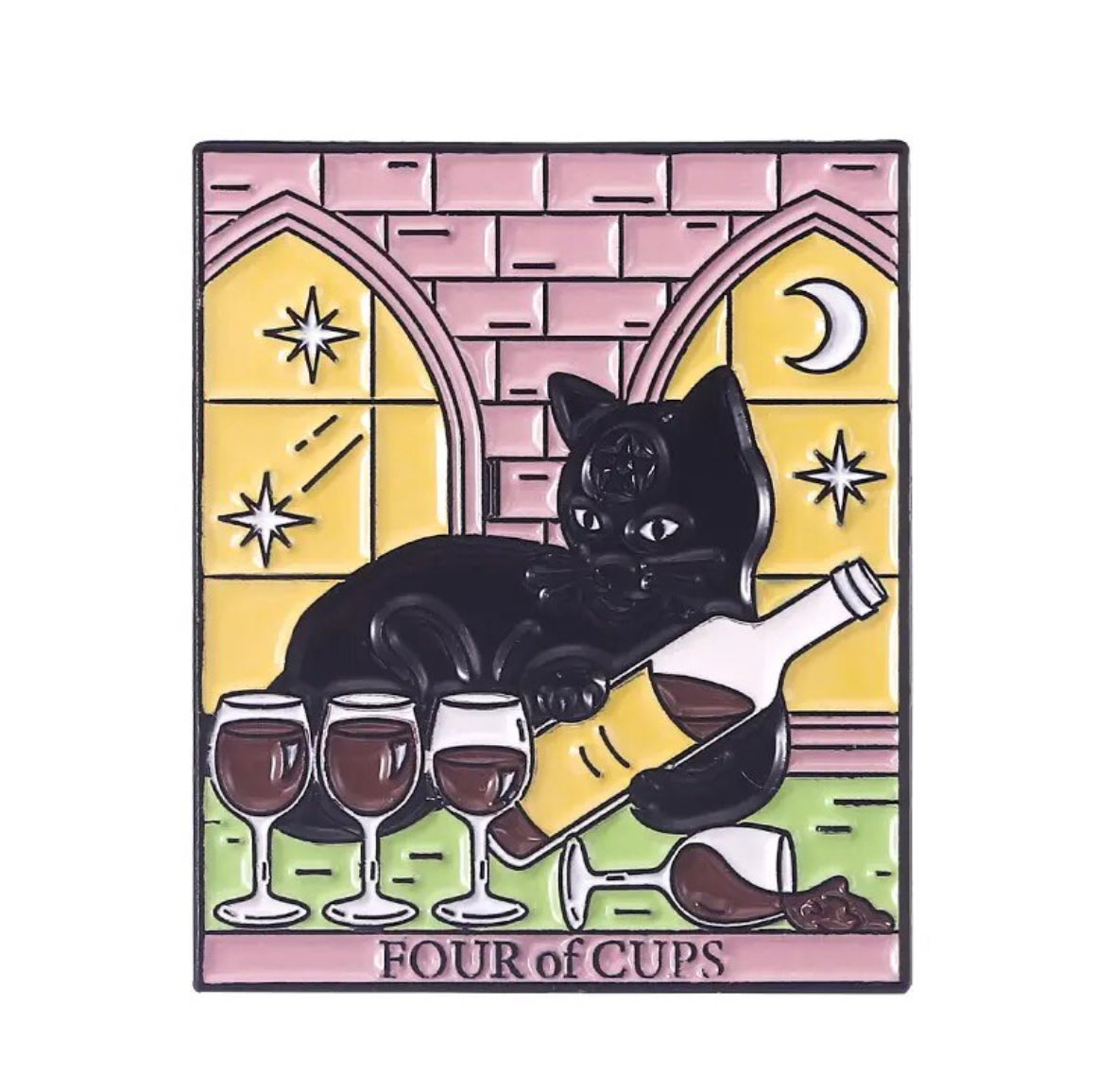 The Cat Tarot Collection enamel pin - view 28