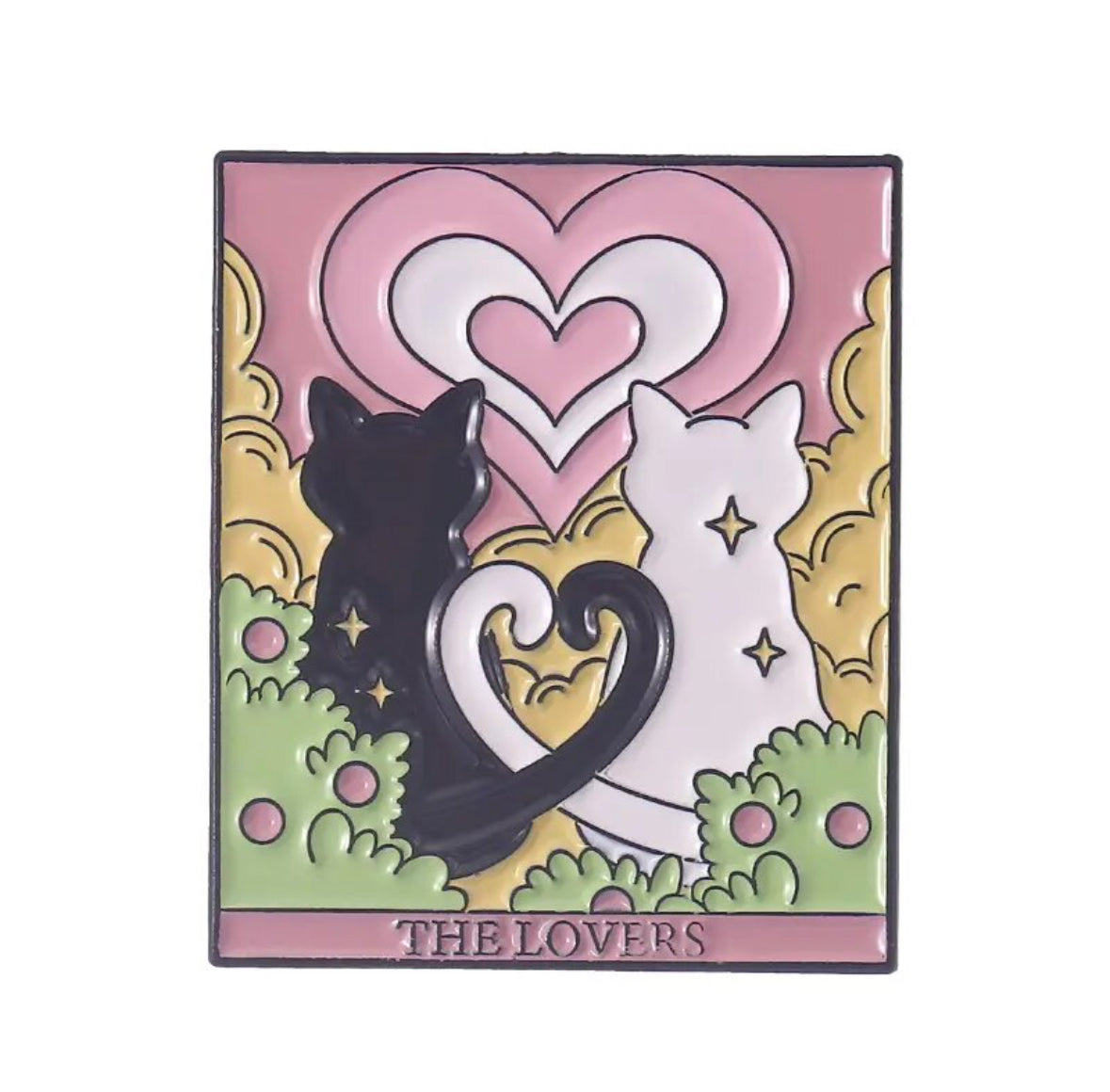 The Cat Tarot Collection enamel pin - view 3