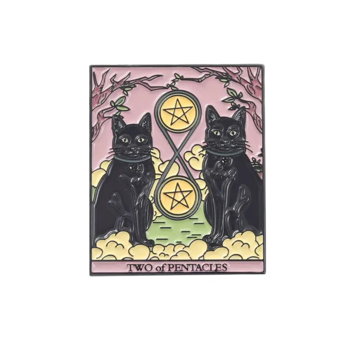 The Cat Tarot Collection enamel pin - view 10