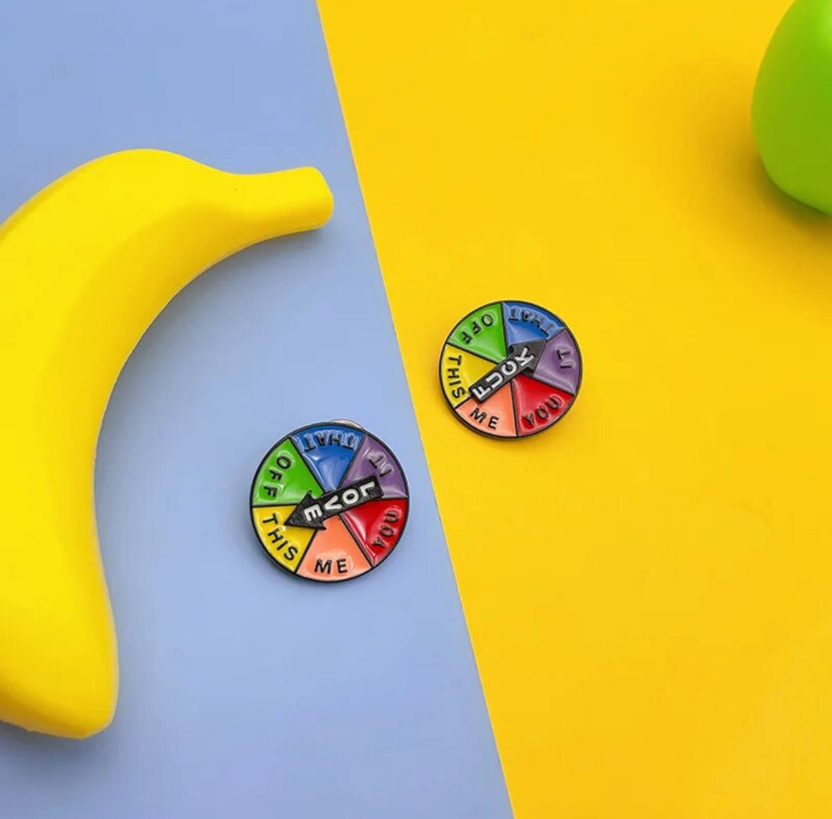 Love > This > Me > You > It > That > Off enamel pin - view 5