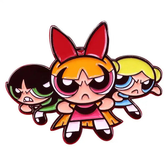 Powerpuff Girls enamel pin - view 1