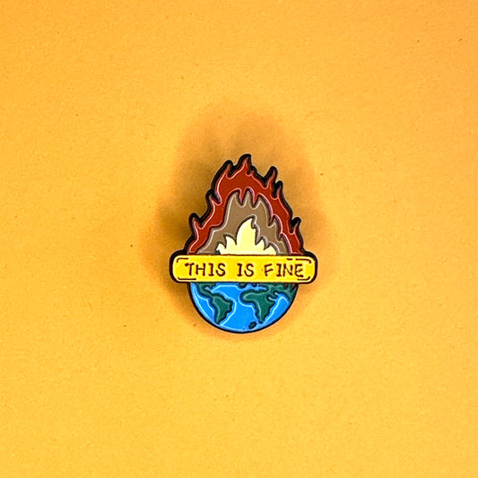 “This is Fine” Burning World