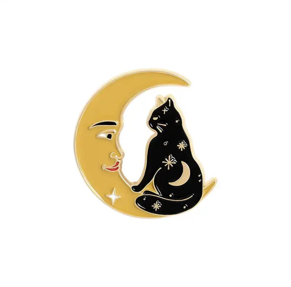 Moons & Cats Collection enamel pin - view 4