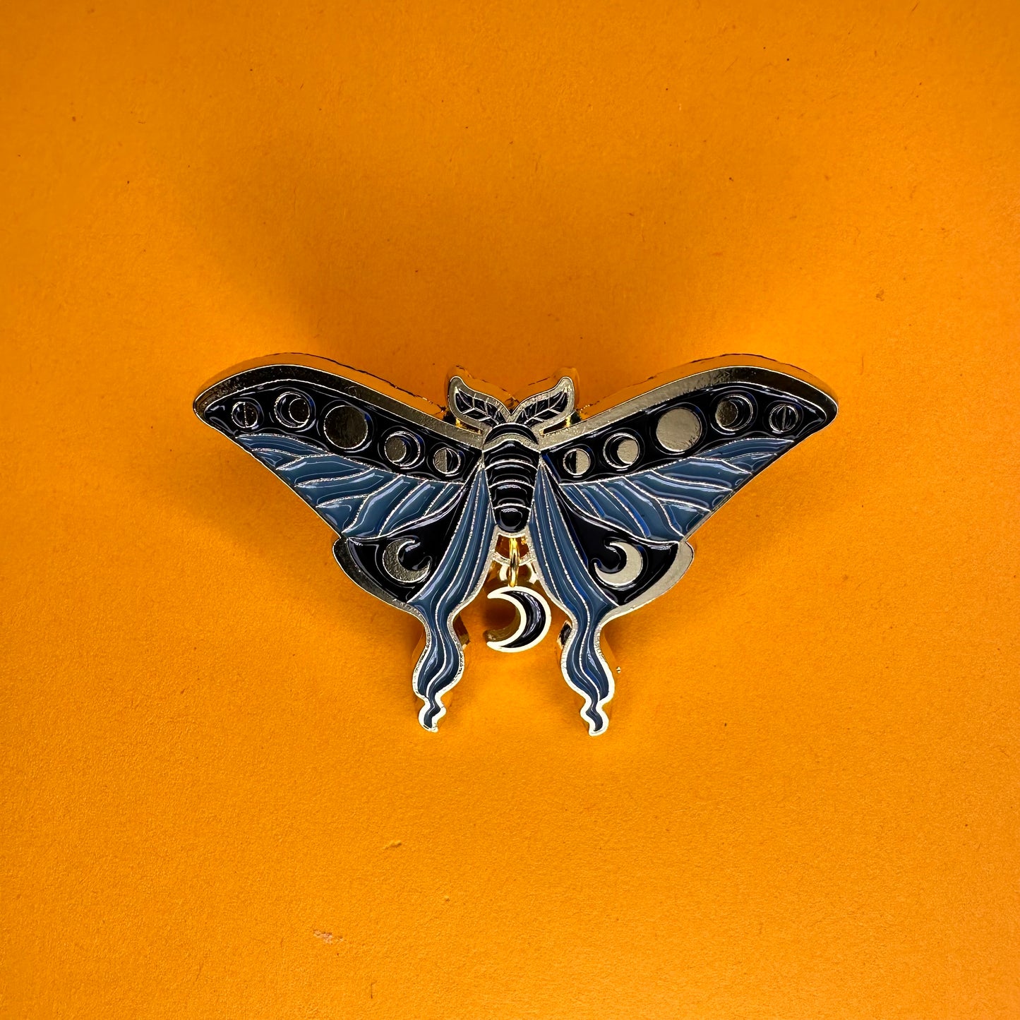 Moth with Dangly Moon