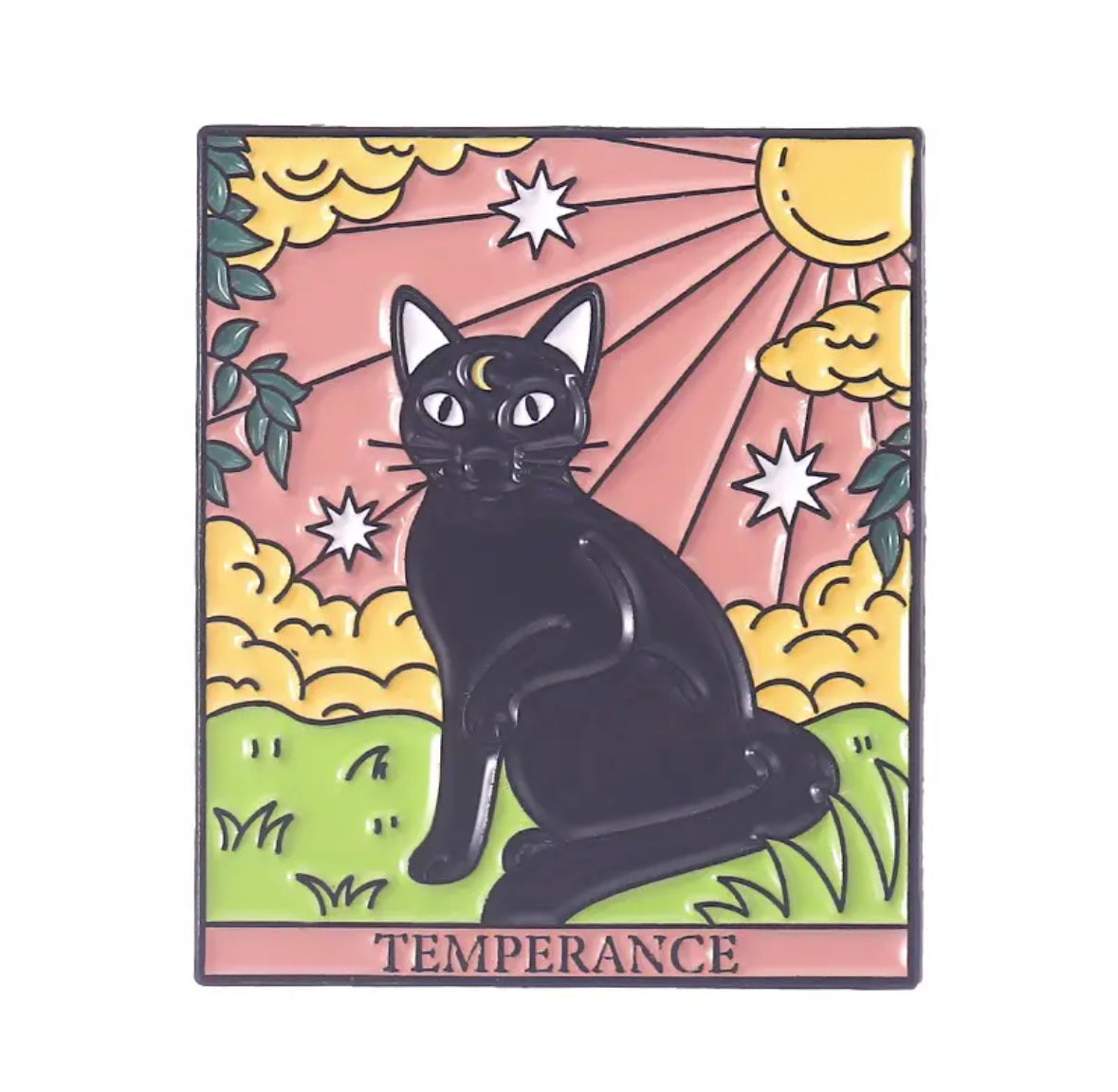The Cat Tarot Collection enamel pin - view 7
