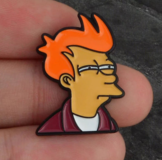 Futurama / Fry & Bender enamel pin - view 1