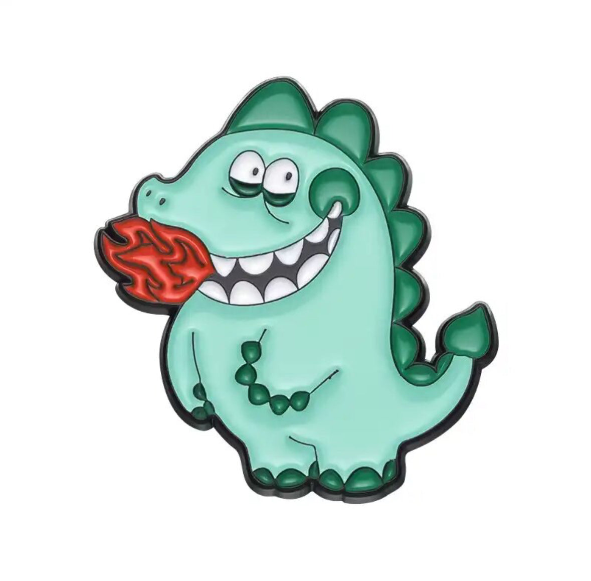 Dragon Lovers enamel pin - view 3