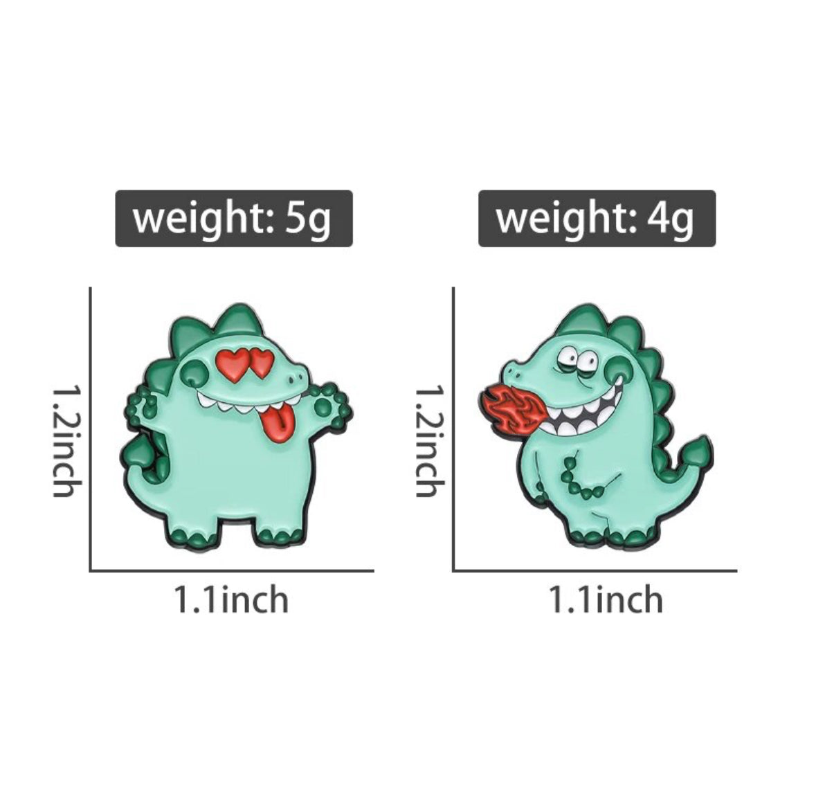 Dragon Lovers enamel pin - view 8