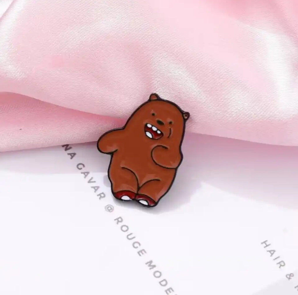We Bare Bears enamel pin - view 2
