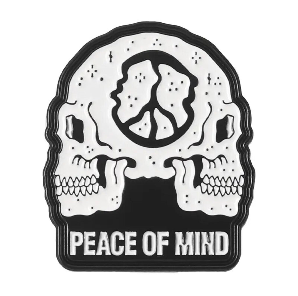 Peace of Mind enamel pin - view 3