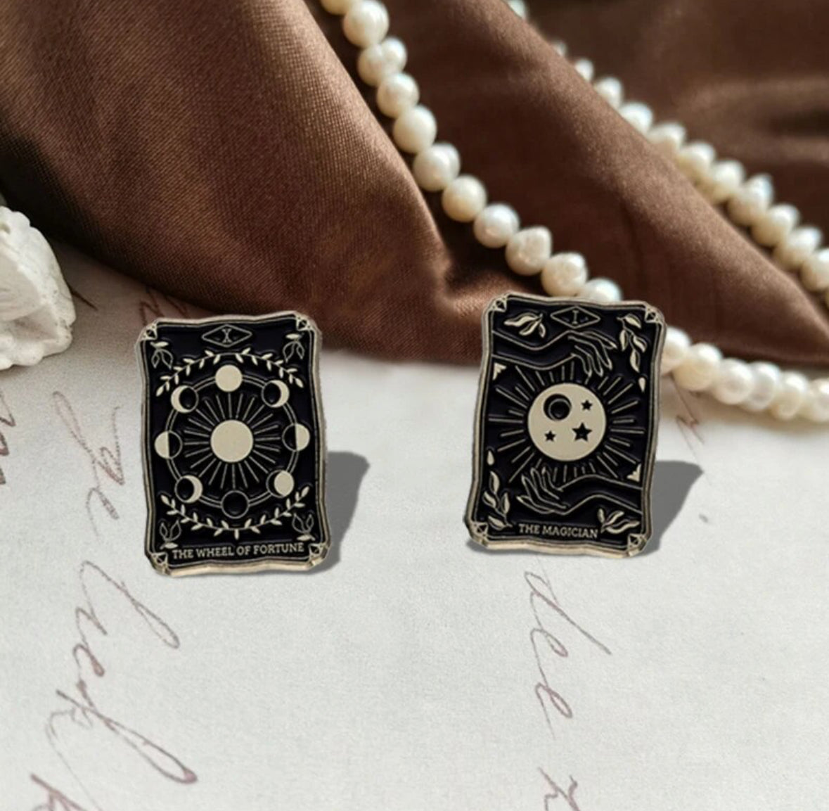 The Black Tarot Collection enamel pin - view 4