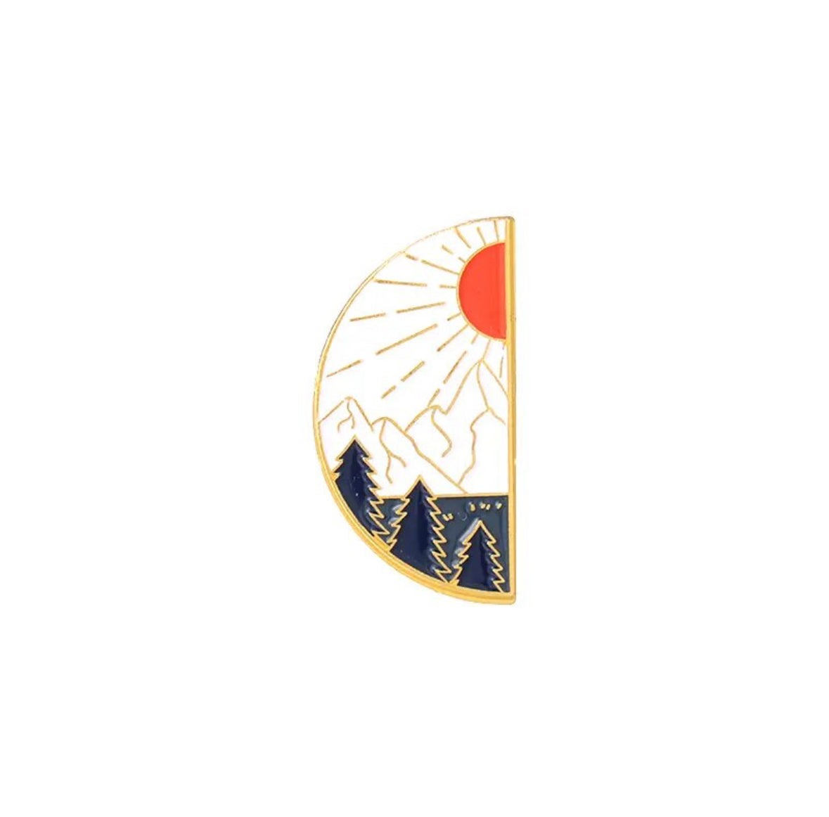 Night & Day Pair enamel pin - view 6