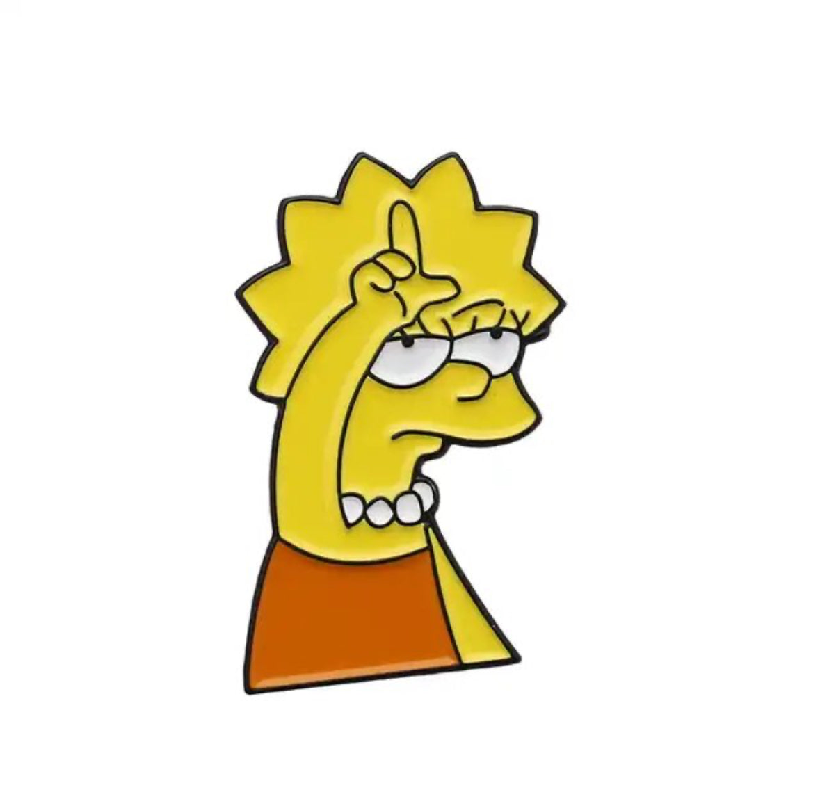 The Simpsons / Lisa enamel pin - view 1