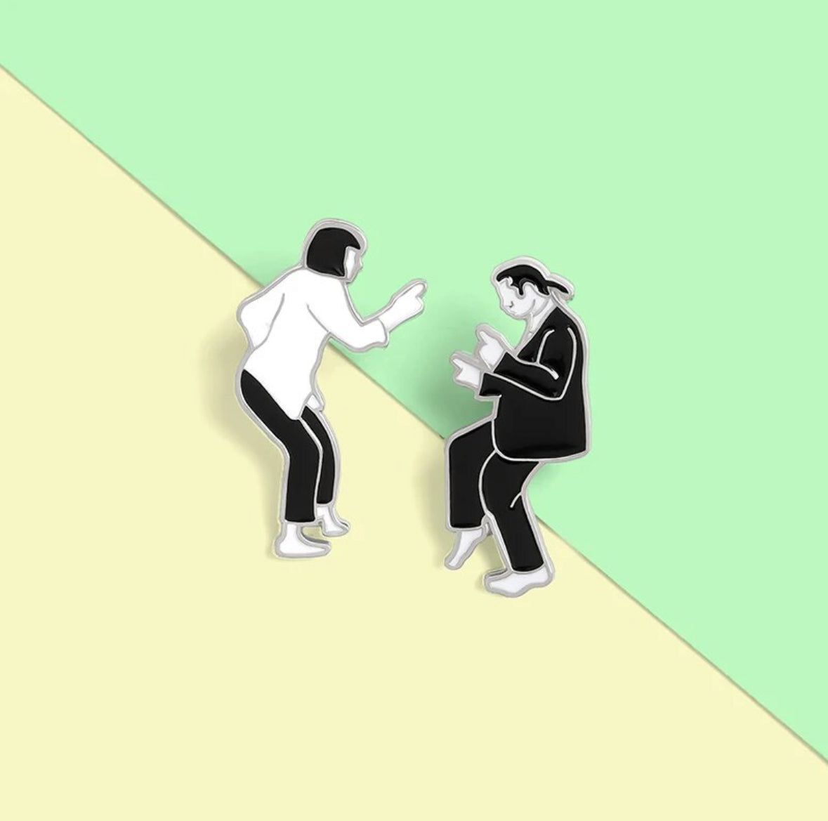 Pulp Fiction enamel pin - view 2
