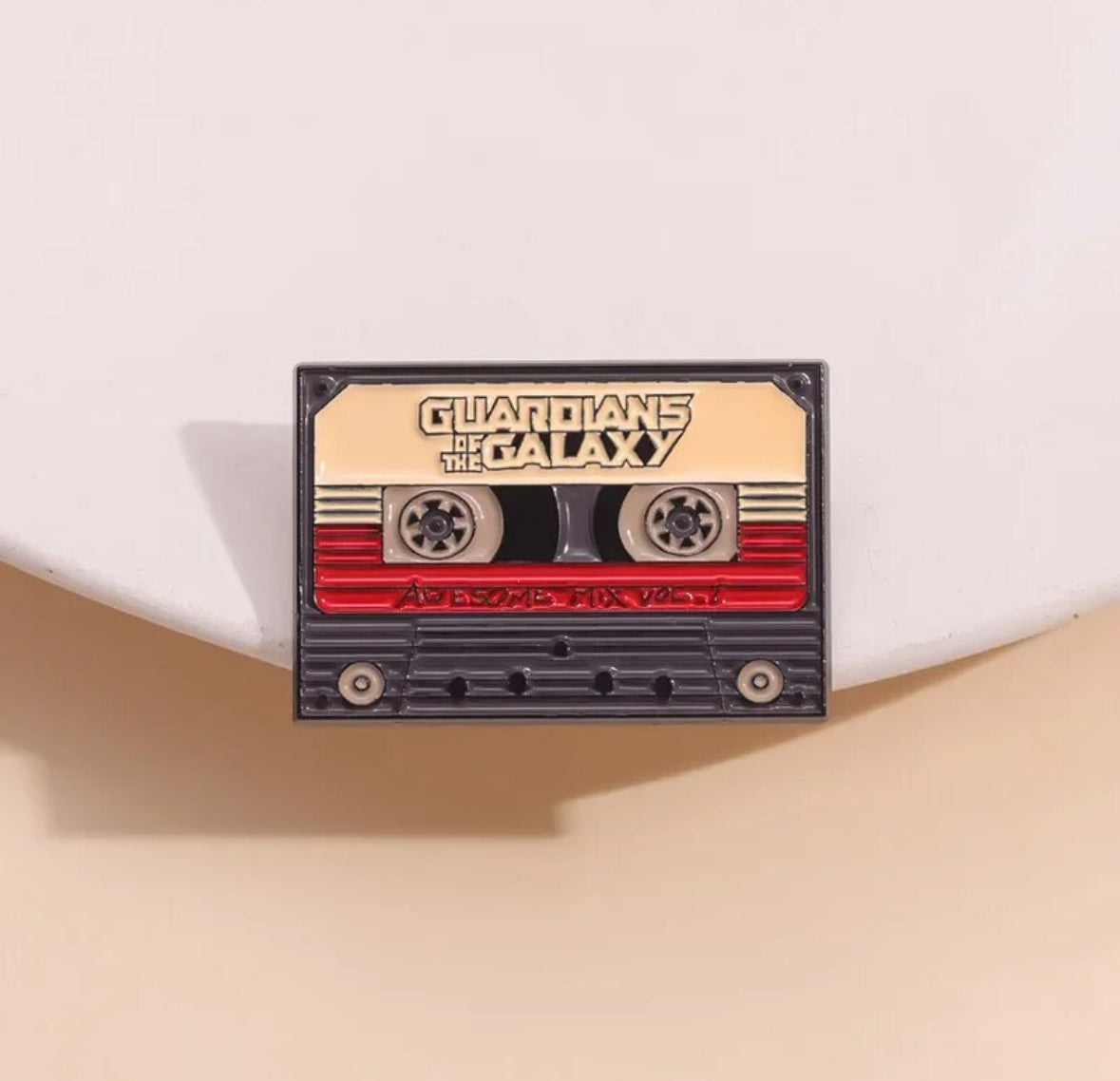Guardian of the Galaxy Vol 1 Tape enamel pin - view 3