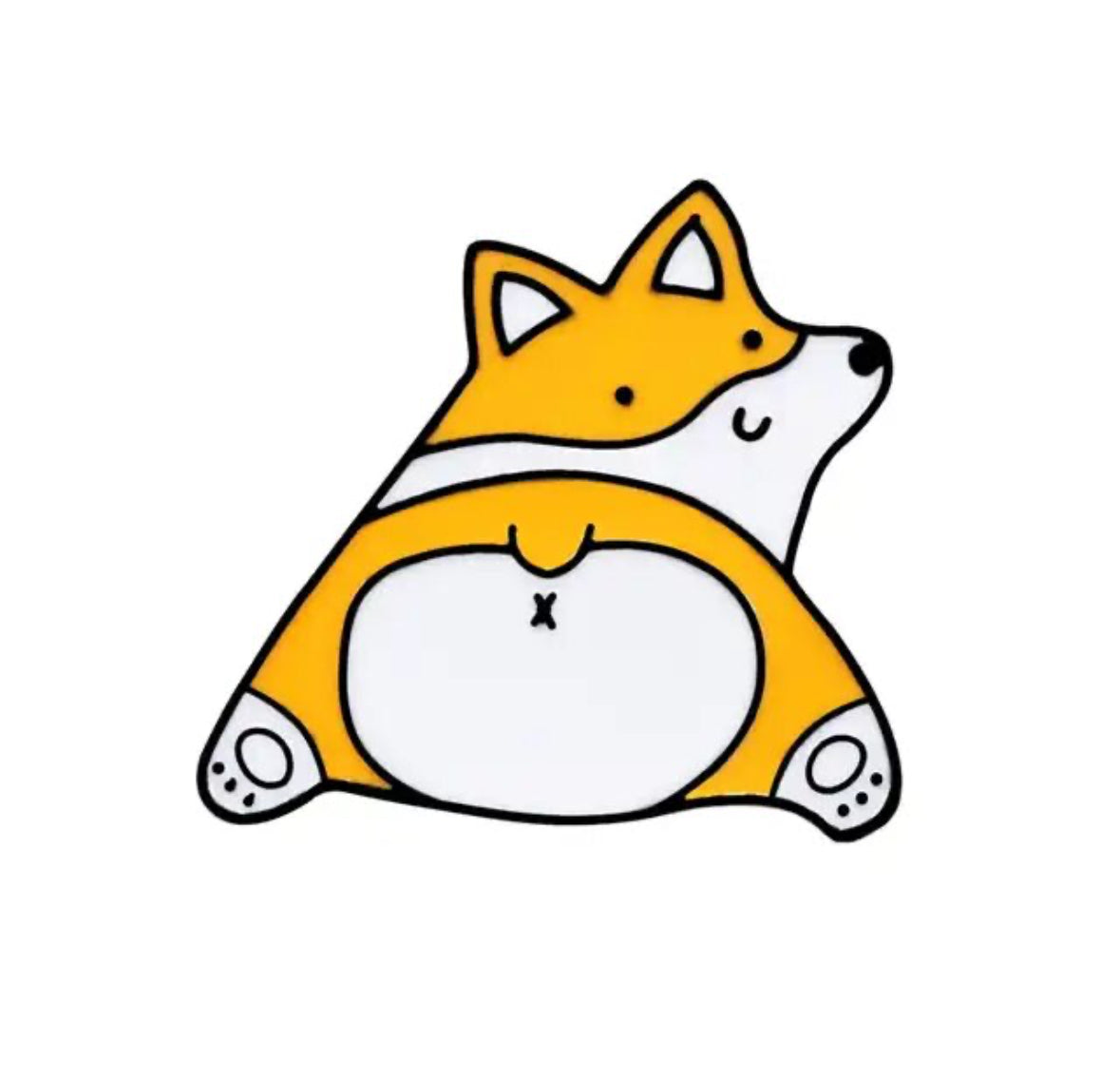 Corgis enamel pin - view 3