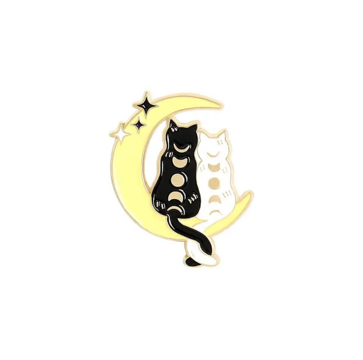 Moons & Cats Collection enamel pin - view 7
