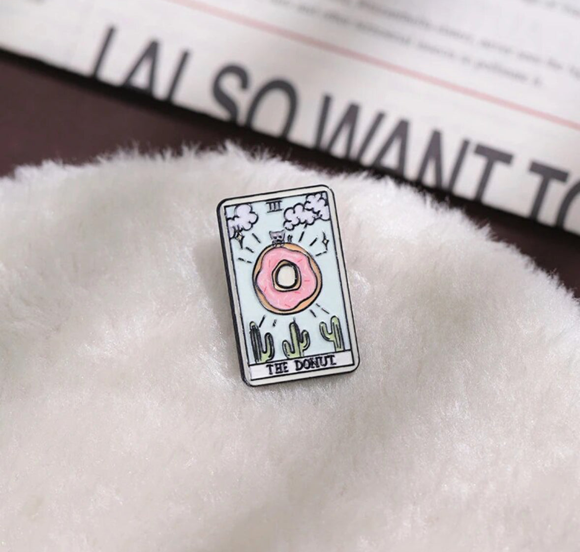 The Fun Tarot Collection enamel pin - view 2
