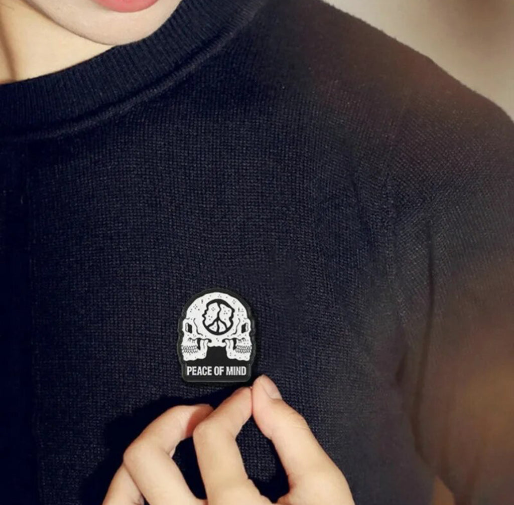 Peace of Mind enamel pin - view 1