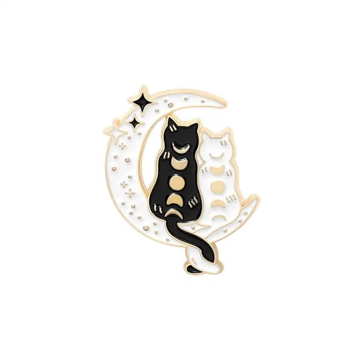 Moons & Cats Collection enamel pin - view 5