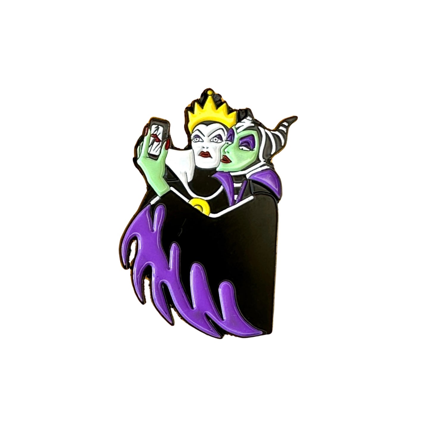 Maleficient & The Evil Queen taking a Selfie
