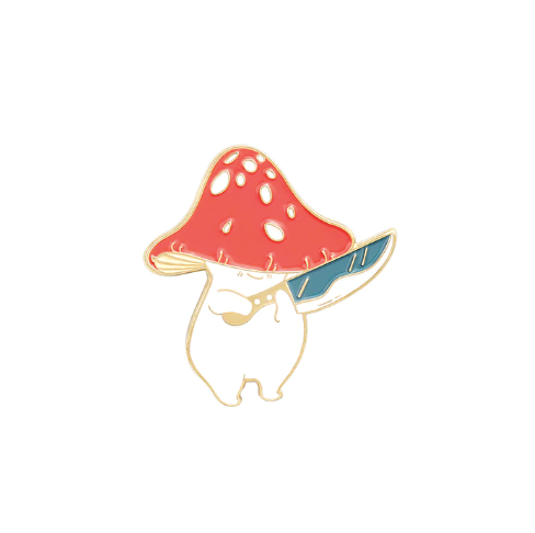 Mushroom's Club enamel pin - view 7