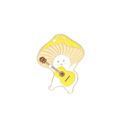 Mushroom's Club enamel pin - view 5